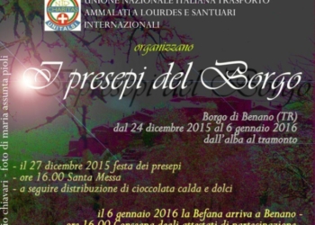 I presepi del borgo. A Benano dal 24 dicembre a 6 gennaio
