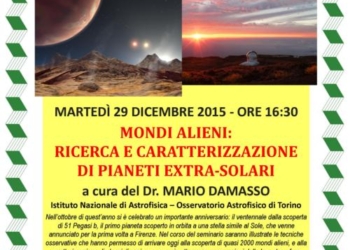 All’UNITRE “Mondi alieni: ricerca e caratterizzazione di pianeti extrasolari”