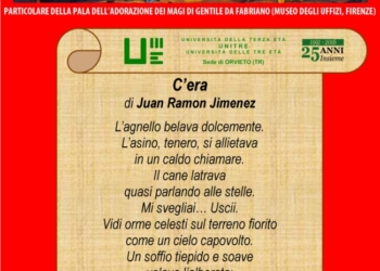 Gli auguri di UNITRE Orvieto