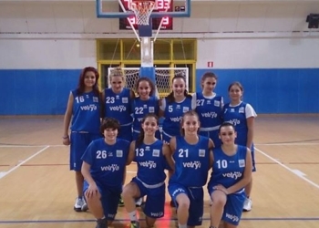 Under 16 della Asd Cestistica Azzurra Vetrya Orvieto. Primo passo falso