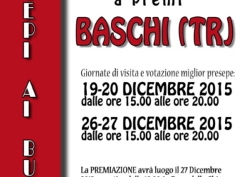 Presepi nel borgo di Baschi