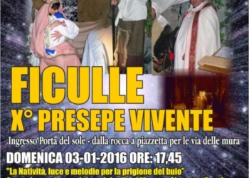 IL BORGO MEDIEVALE DI FICULLE SI TRASFORMA IN UN GRANDE PRESEPE