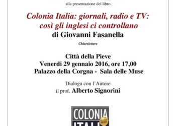 Presentazione di “Colonia Italia”