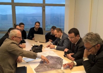 Discarica “Le Crete”, sopralluogo di due senatori Lega Nord e consiglieri regionali del carroccio