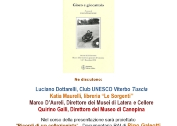 Presentazione di “Gioco e giocattolo” – Atti del XIII Incontro di “Tra Arno e Tevere”