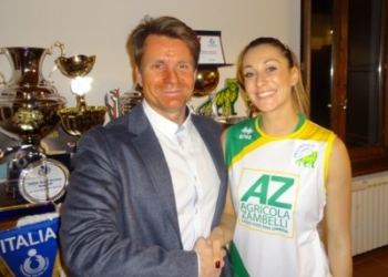 La Zambelli Orvieto ha una nuova tigre, è la schiacciatrice Martina Escher