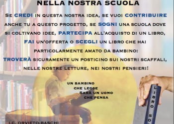 Per una biblioteca della scuola di Sferracavallo. Campagna “Libro sospeso”