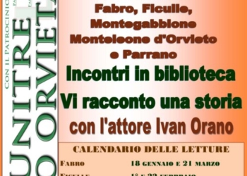 PROGETTO “INCONTRI IN BIBLIOTECA: VI RACCONTO UNA STORIA”