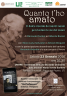 QUANTO T’HO AMATO