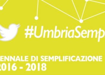 Semplificazione 2016/18: Regione Umbria coinvolge cittadini ed imprese