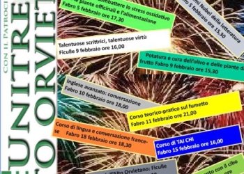 Unitre dell’Alto Orvietano. Partenza scoppiettante del secondo semestre