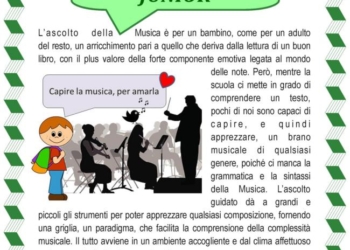 L’UNITRE RIPROPONE L’ASCOLTO MUSICALE JUNIOR