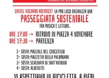 “M’illumino di Meno”, a Castel Viscardo c’è la passeggiata sostenibile