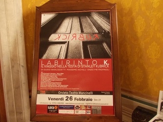 IN ATTESA DEL VIAGGIO NELLA LABIRINTICA TESTA DI KUBRICK