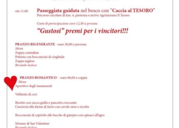 “Le strategie dell’amore: San Valentino tra natura, storia e prodotti tipici” a Torre Alfina