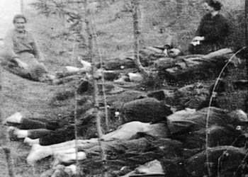 Delegazione di pensionati Spi cgil a Sant’anna di Stazzema