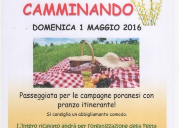 “L’APPETITO VIEN MANGIANDO”. Passeggiata per le strade di campagna con pranzo itinerante