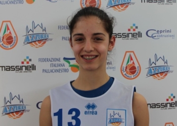 Azzurra Orvieto giovanili – Carlotta Gaggioli MVP della selezione umbra al Trofeo delle Regioni
