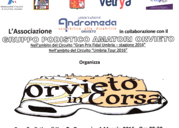 “Orvieto in Corsa”: arriva la gara podistica per sensibilizzare alla disabilità