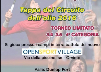 Al via il 2° trofeo TC Open Orvieto