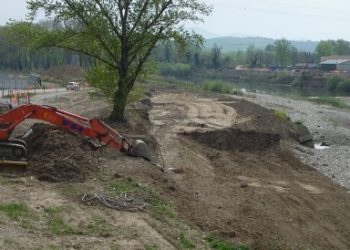 Val Di Paglia Bene Comune, la “piena” dei dubbi: i cantieri nel Paglia, aprile 2106. Prima cartolina