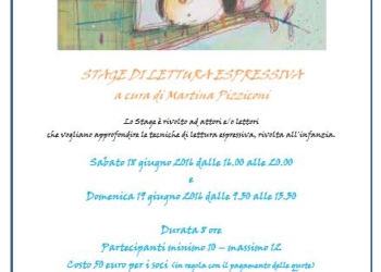 Stage di lettura espressiva rivolta all’infanzia