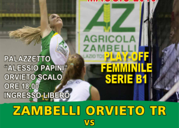 Zambelli Orvieto, nei play-off esordio casalingo contro Arzano