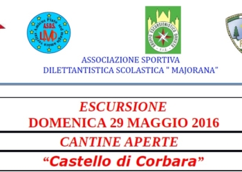 Alla scoperta della cantina Castello di Corbara, escursione organizzata dall’Asd Majorana