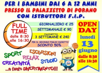 Prossimo al via il campo estivo di Azzurra Orvieto