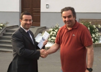 Il senatore Candiani(Lega Nord) a Castel Giorgio per valutare danni e conseguenze del sisma