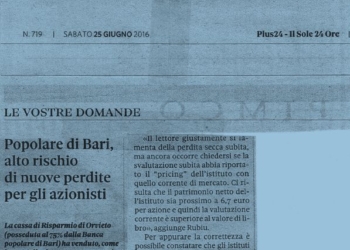 Esposto dei risparmiatori Cro-BpB alla Procura della Repubblica
