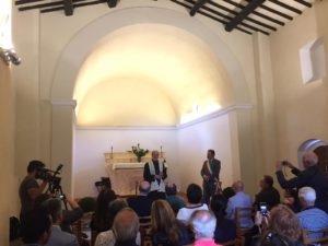 A Parrano riapre ai fedeli la chiesina delle Grazie