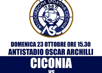 Ciconia Calcio Vs Moiano, appuntamento all’antistadio “Oscar Achilli” per la 7^ di campionato