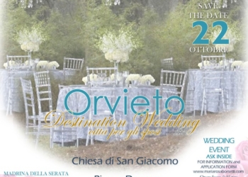“Destination Wedding: Orvieto città per gli sposi”, su il sipario