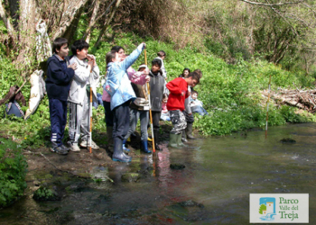Facciamo scoprire ai bambini l’ecosistema fluviale al Parco del Treja