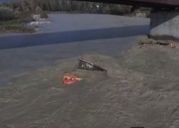 Opeai travolti dalla piena del Paglia: il VIDEO