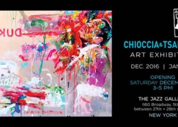Massimo Chioccia & Olga Tsarkova nella Grande Mela, art exhibition a “The Jazz Gallery”