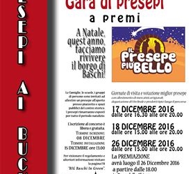 Gara di presepi nel borgo di Baschi, iscrizioni entro il 15 dicembre