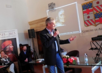 Affresco della dimora Pamphili donato al sindaco di Alviano