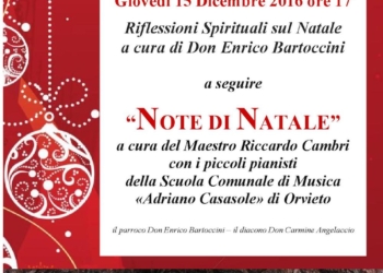 Note di Natale apre il calendario di Natale in Musica. Oggi alle 16 al Santuario della Cava