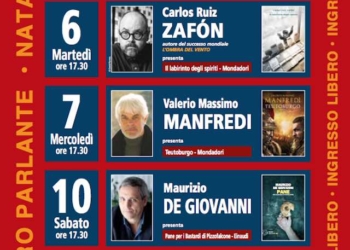 “Il libro parlante”, poker di scrittori per la XXII edizione. Appuntamenti fino al 12 dicembre