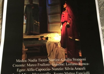 Alla sala del Carmine il “Piccolo teatro delle Fontane” di Castel Viscardo porta in scena “Medea”