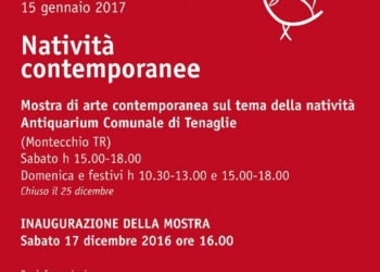 All’Antiquarium Comunale di Tenaglie, Natività contemporanee