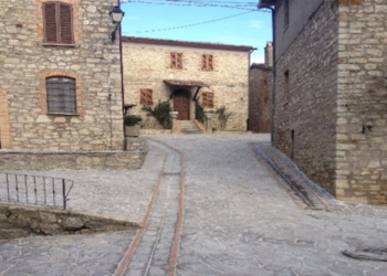 San Venanzo, inaugurazione lavori borgo Rotecastello