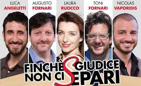 Nicolas Vaporidis al Mancinelli con “Finchè giudice non ci separi”