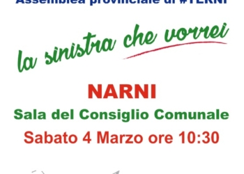 Assemblea congressuale per Terni del PSI, in vista del congresso nazionale a Roma