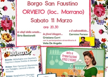 “Risate e Risotti”, appuntamento con Curri e Faraco