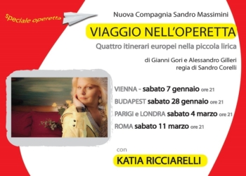 Al Boni di Acquapendente spettacolo finale di “Viaggio nell’Operetta” con Katia Ricciarelli