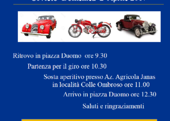 Il Lions Club di Orvieto organizza raduno auto e moto d’epoca in occasione di “Canto per la vita”