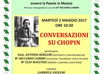Chopin secondo Maestosi e Bergami. Se ne parla all’UniTre